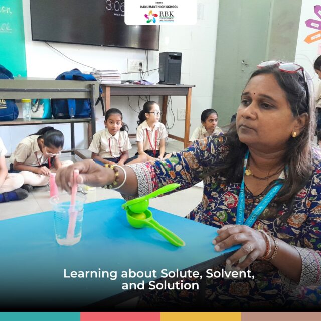 Grade 4 STEM lemon-juice activity on solutes, solvents and solutions