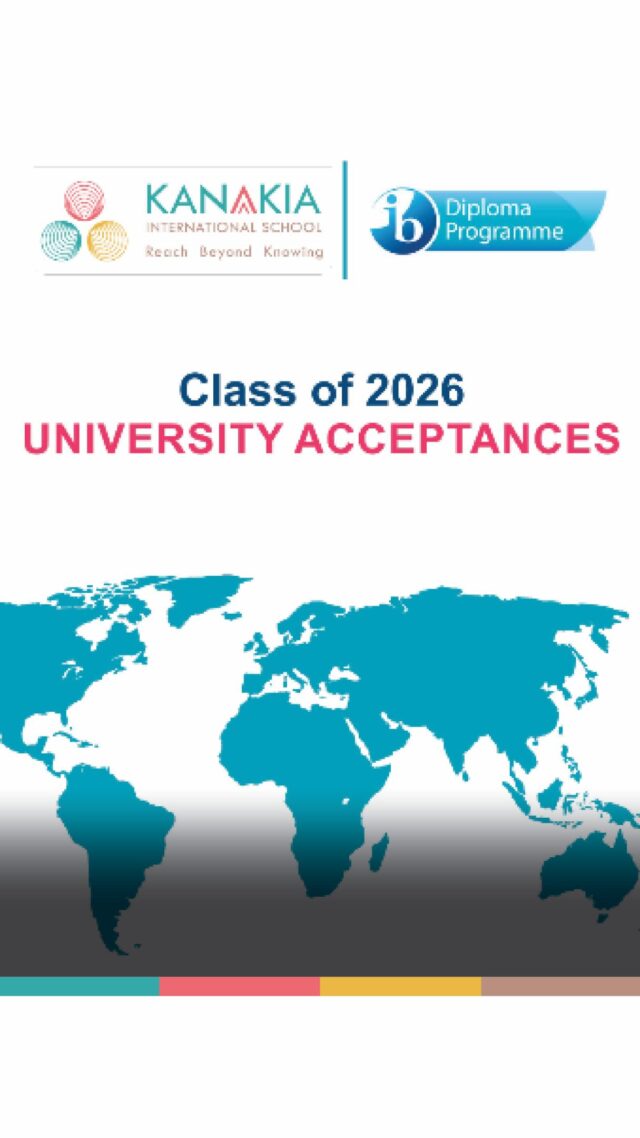 Congratulating IBDP students of the Class of 2026 on admissions to prestigious universities