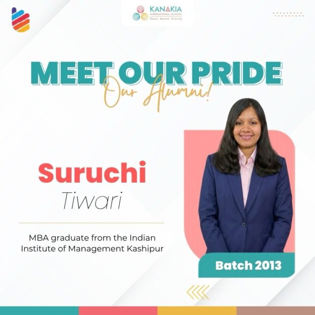 Alumni Spotlight: Ms. Suruchi Tiwari, Class of 2013